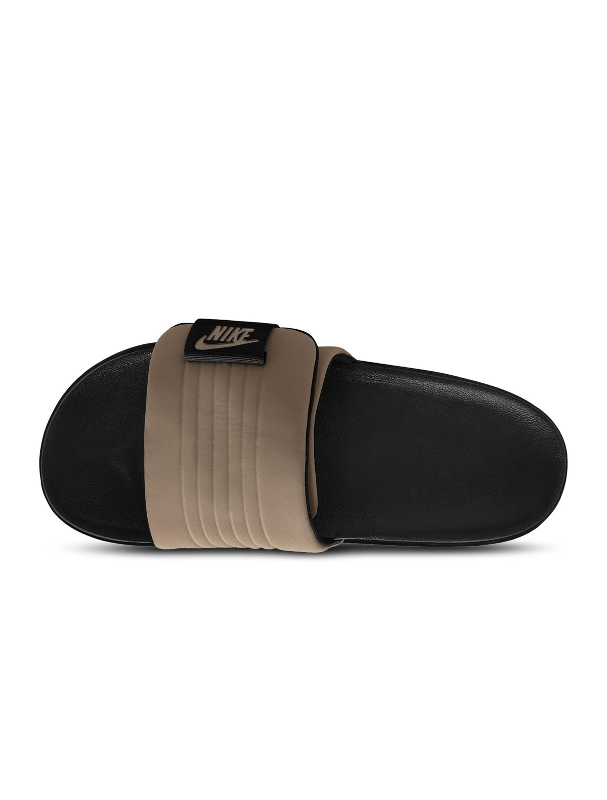 Nike Mens Offcourt Adjust Slides - Black/Khaki DQ9624-004