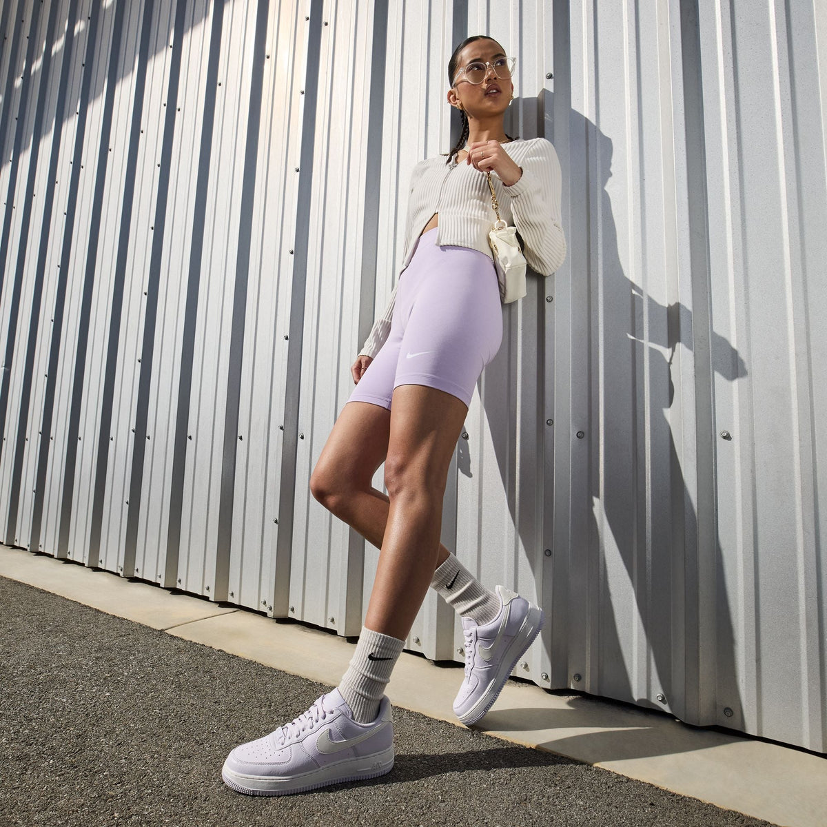 Womens Nike Air Force 1 '07 Next Nature 'Barely Grape' DV3808-500