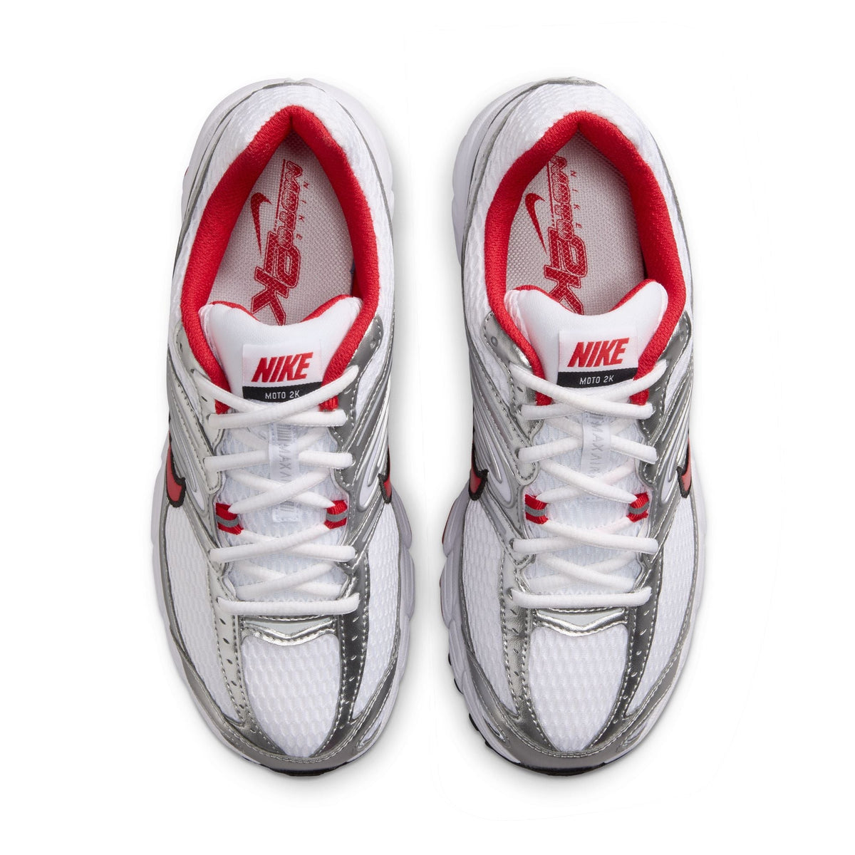 Womens Nike Air Max Moto 2K 'White/University Red' HQ2056-112