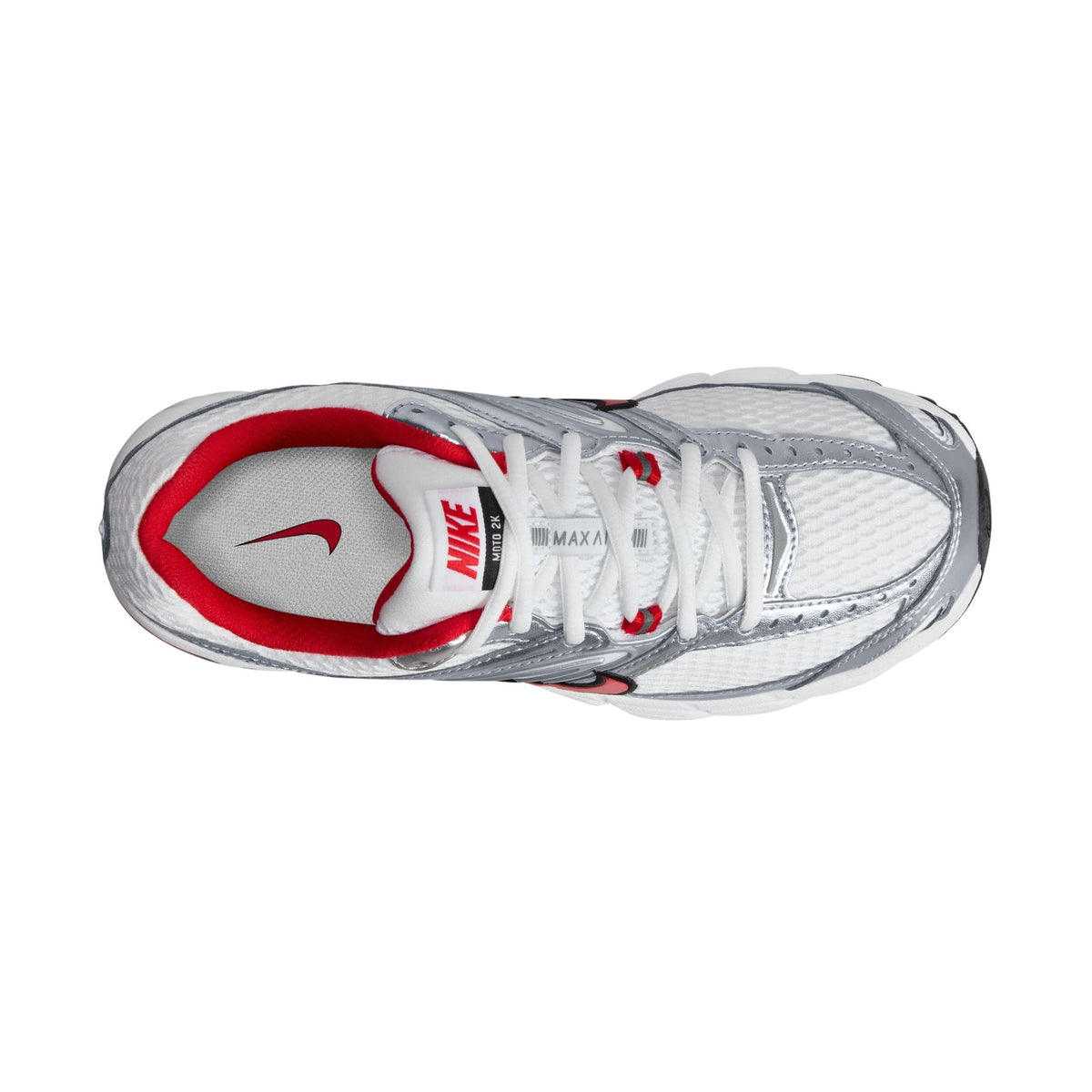 Womens Nike Air Max Moto 2K 'White/University Red' HQ2056-112