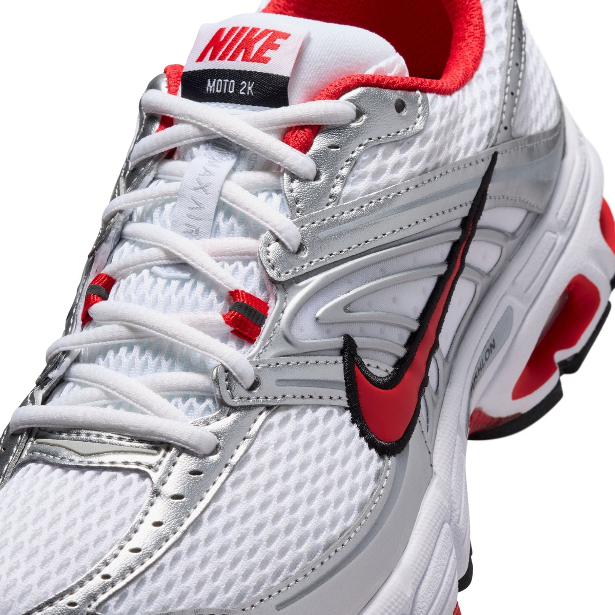 Womens Nike Air Max Moto 2K 'White/University Red' HQ2056-112