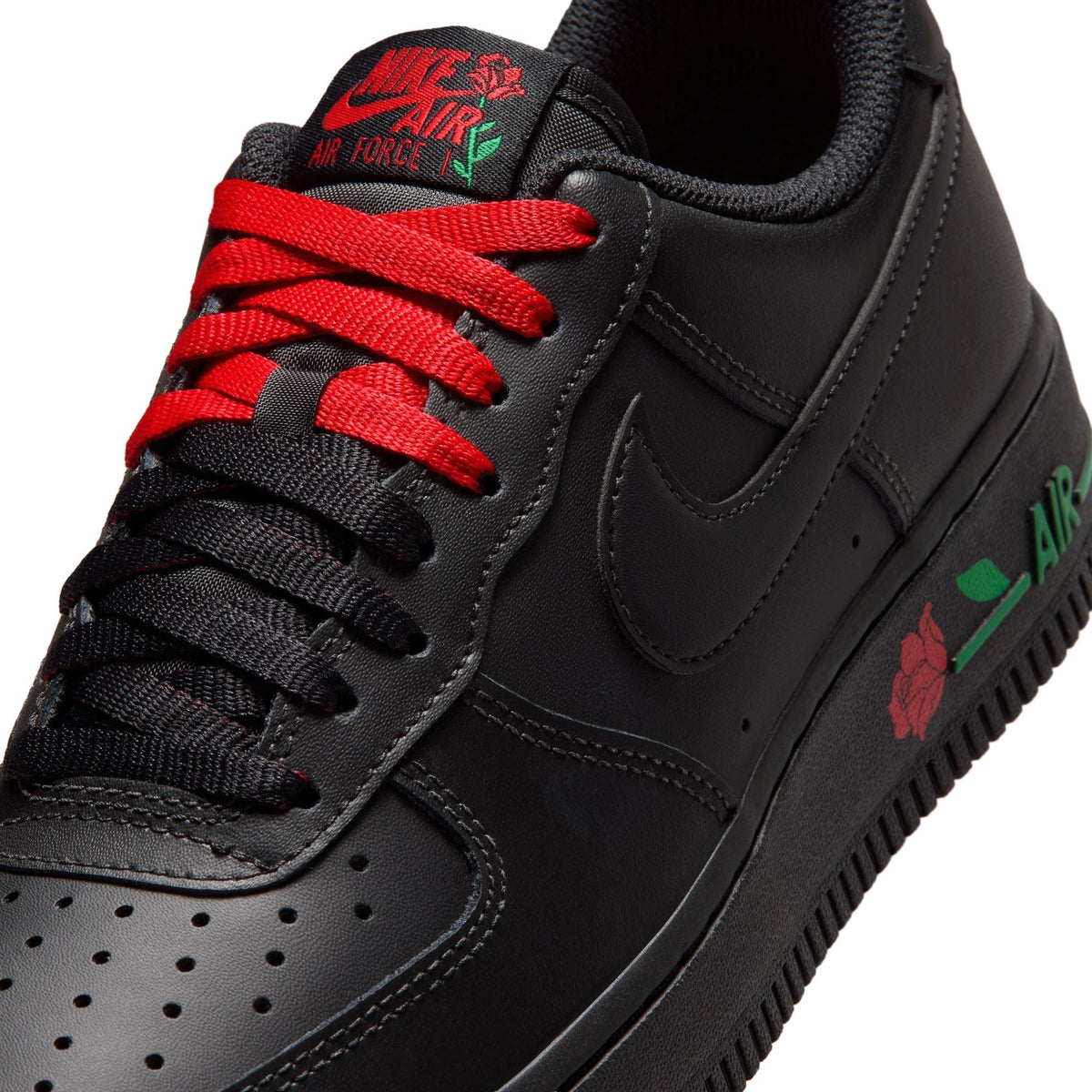 Womens Nike Air Force 1 '07 SE 'Black/Red' IF0498-001