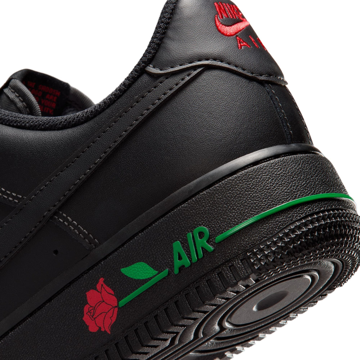 Womens Nike Air Force 1 '07 SE 'Black/Red' IF0498-001
