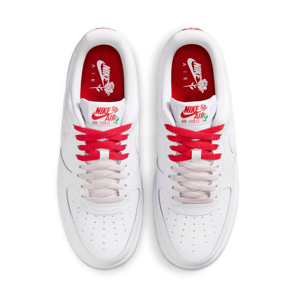 Womens Nike Air Force 1 '07 SE Rose 'White/Red' IF0498-100