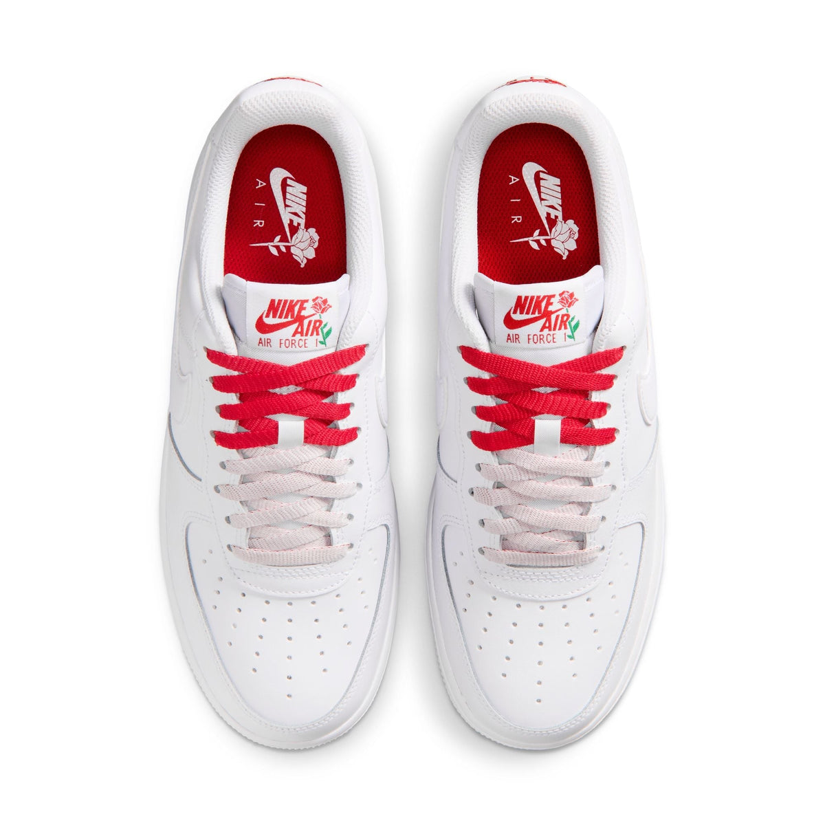 Womens Nike Air Force 1 '07 SE Rose 'White/Red' IF0498-100