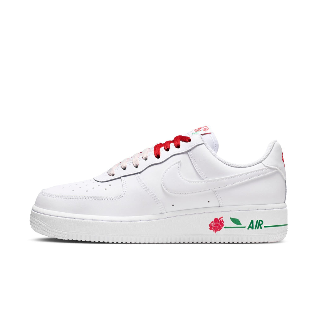 Womens Nike Air Force 1 '07 SE Rose 'White/Red' IF0498-100