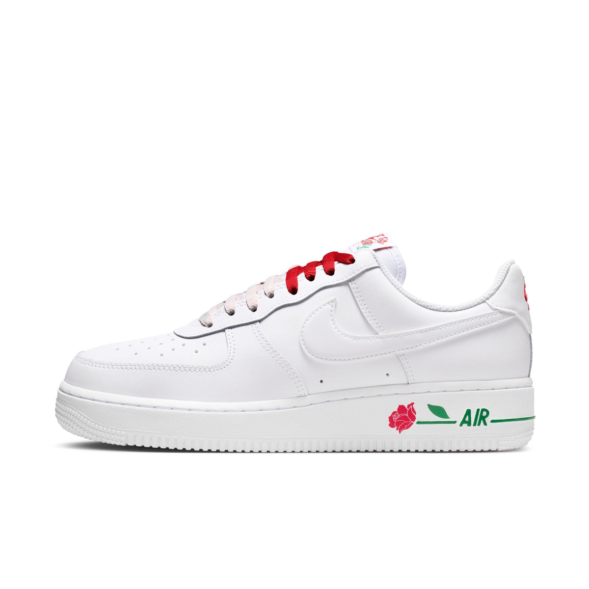 Womens Nike Air Force 1 '07 SE Rose 'White/Red' IF0498-100