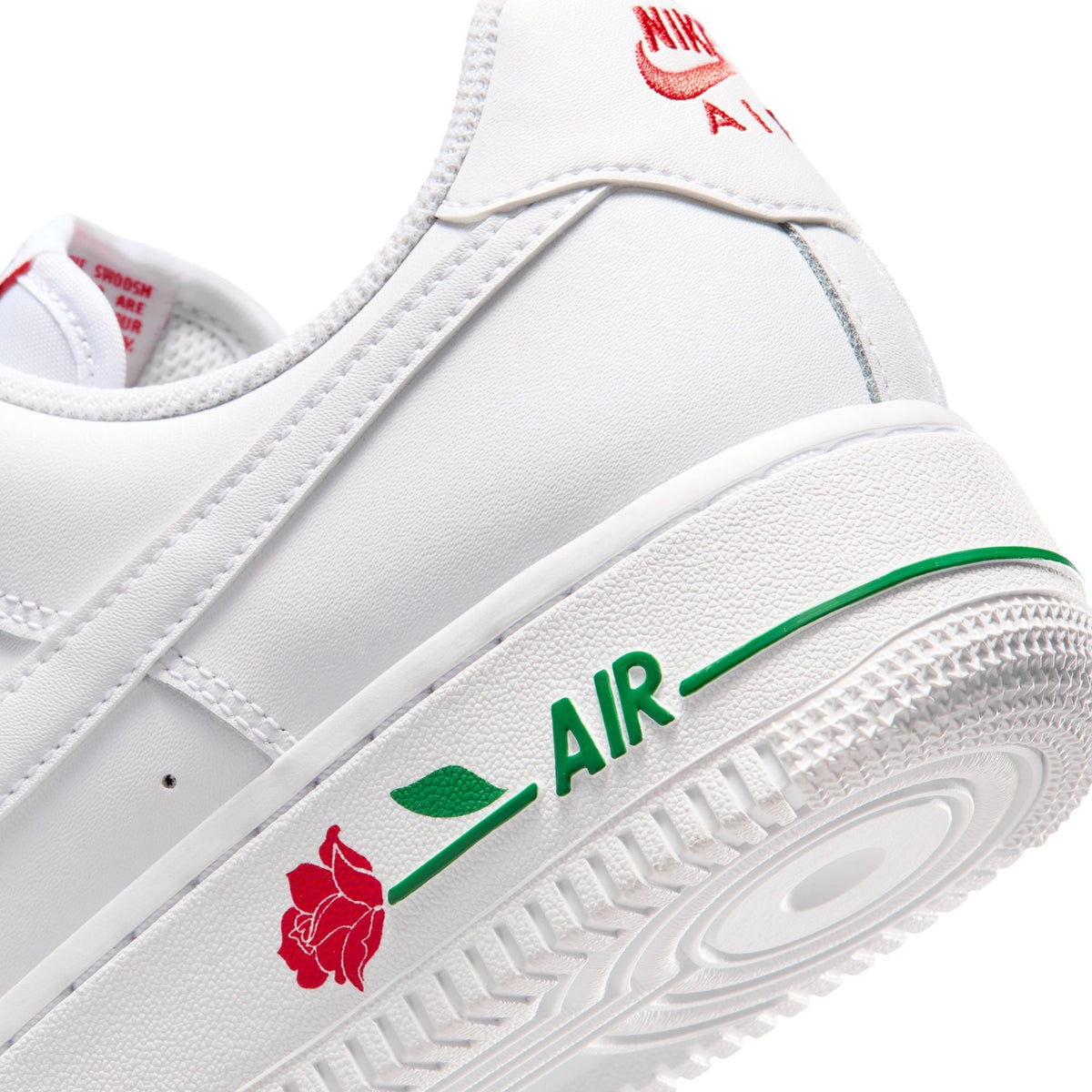 Womens Nike Air Force 1 '07 SE Rose 'White/Red' IF0498-100