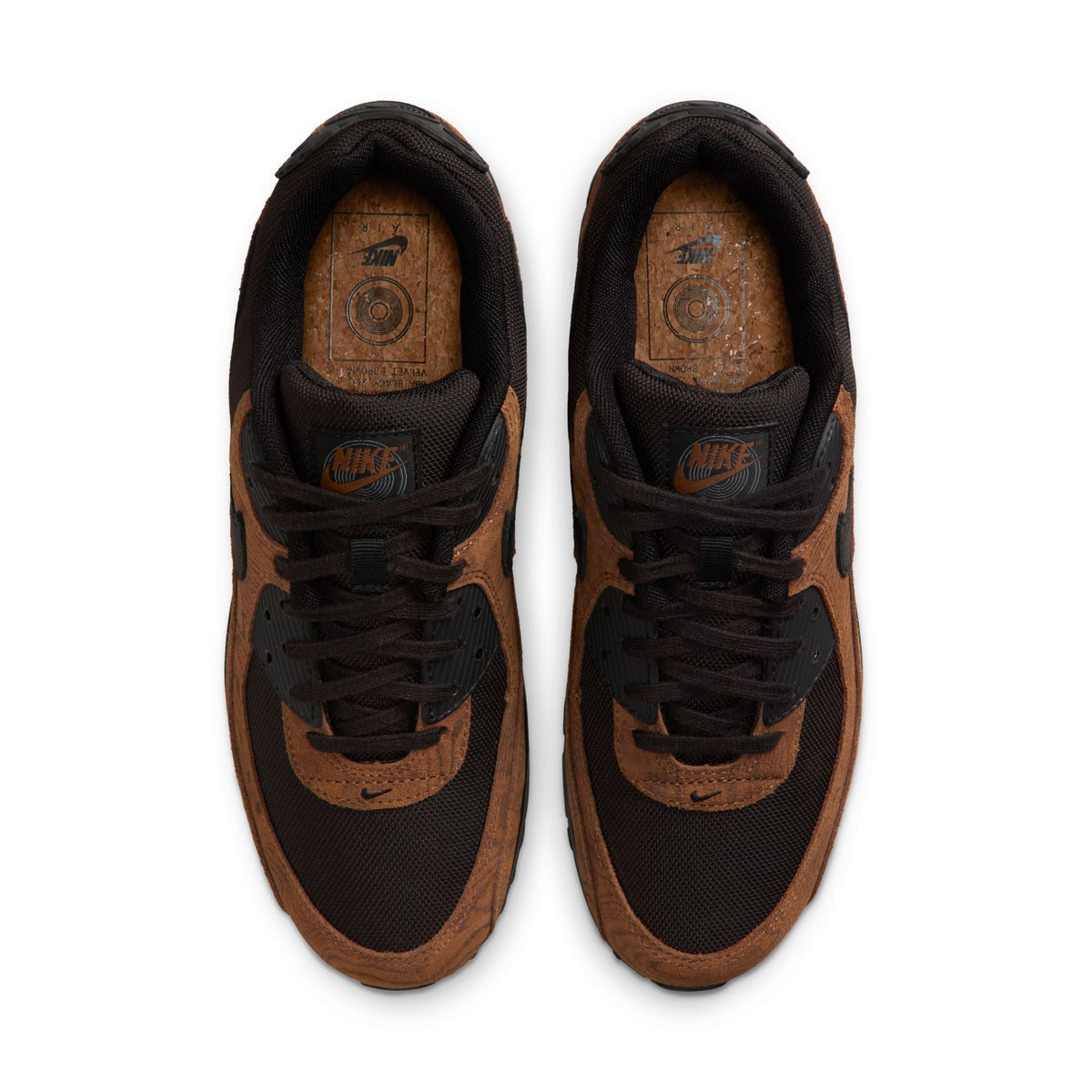 Nike Air Max 90 Premium 'Light British Tan Velvet Brown' IQ0283-281