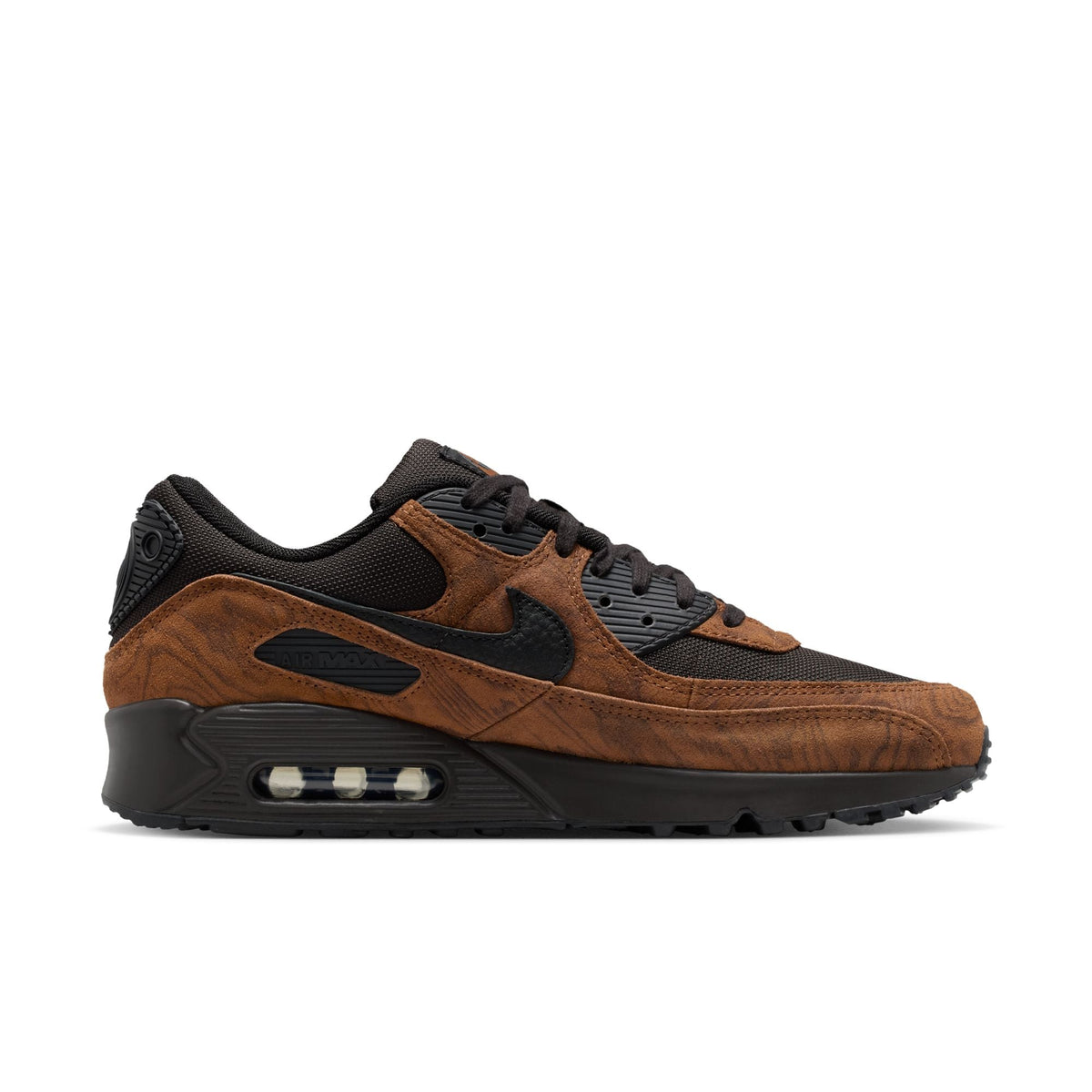 Nike Air Max 90 Premium 'Light British Tan Velvet Brown' IQ0283-281
