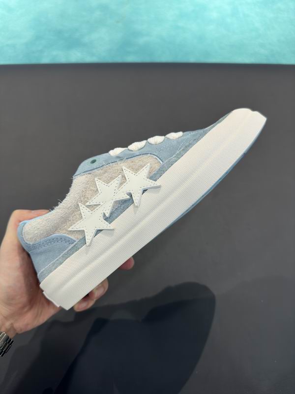Amiri Stars Court Low Sneaker — Sky Blue / Grey