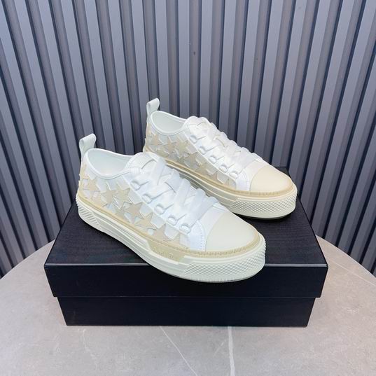 Amiri Stars Court Low Sneaker | All White