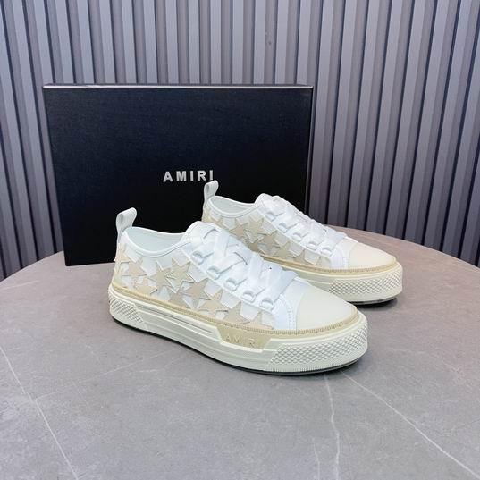 Amiri Stars Court Low Sneaker | All White