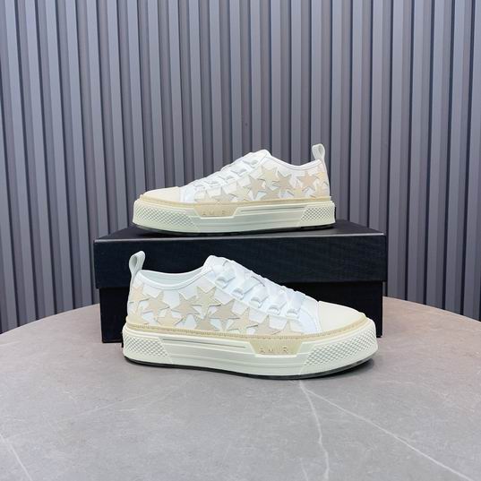 Amiri Stars Court Low Sneaker | All White