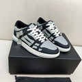 Amiri Skel-Top Low Black Grey