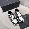Amiri Skel Top Low Sneaker — Black / White