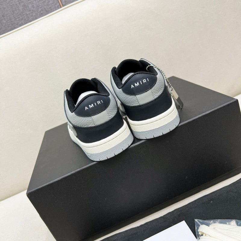 Amiri Skel-Top Low Black Grey