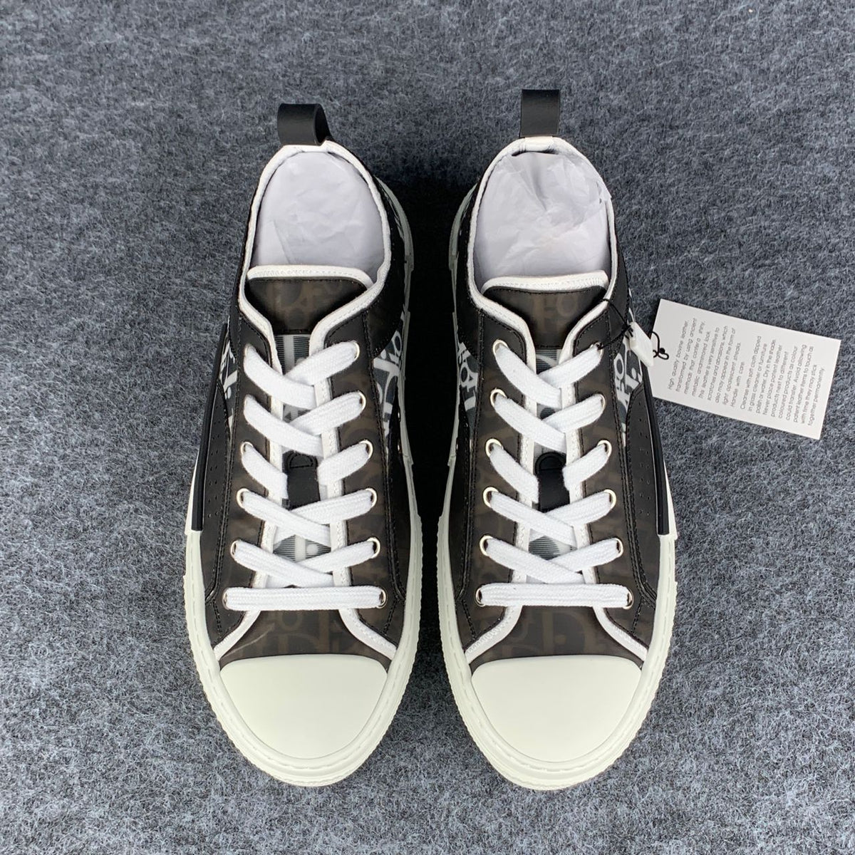 Dior B23 Low 'Oblique Charcoal'