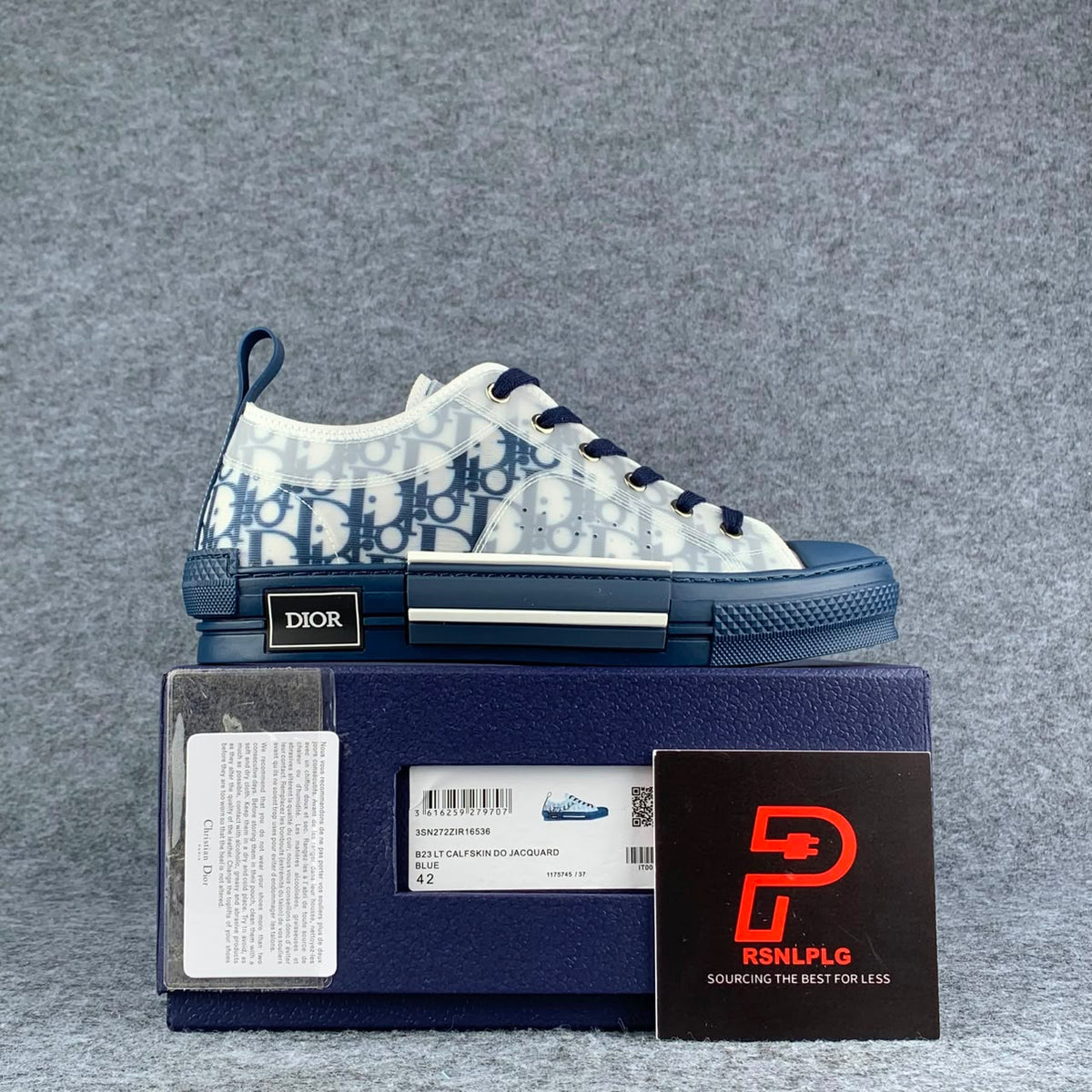 Dior B23 Low 'Dior Oblique - Blue'