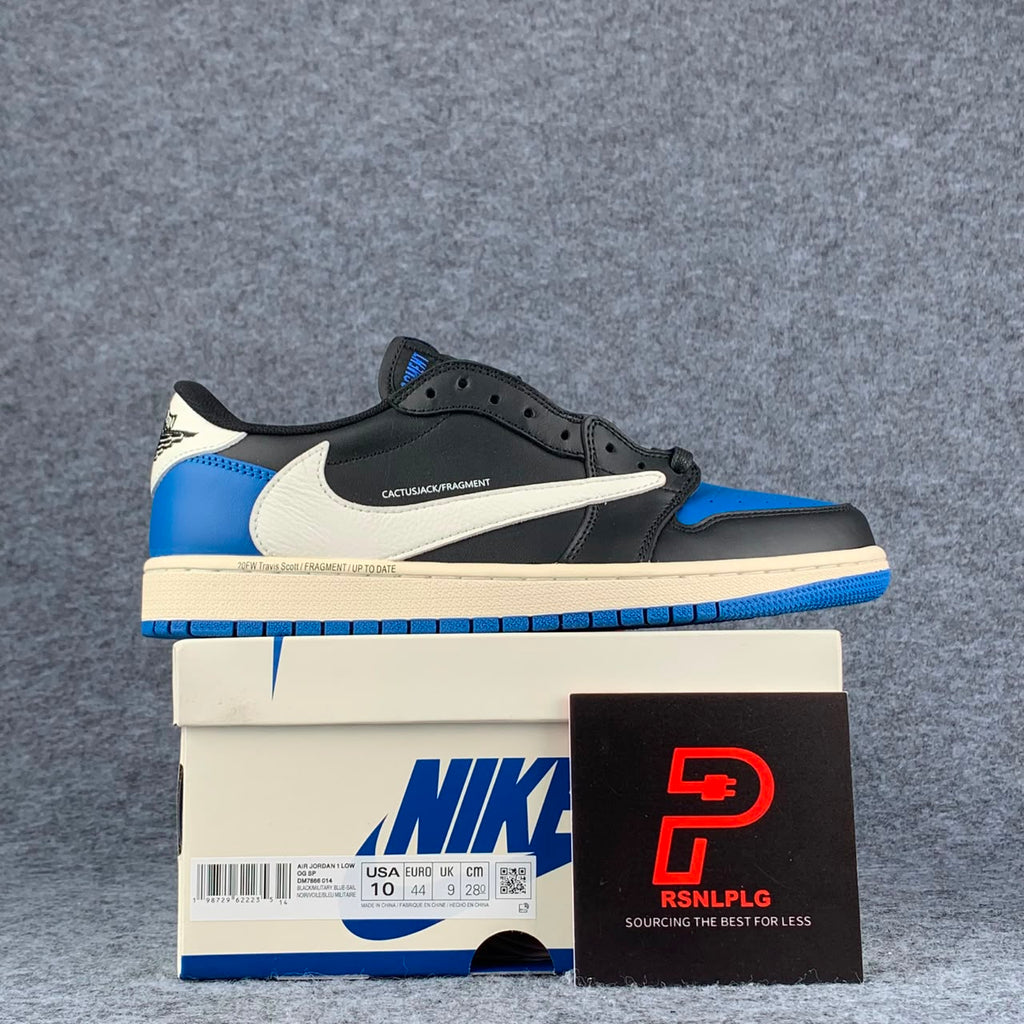 (Early look) Fragment Design x Travis Scott x Air Jordan 1 Retro Low OG SP