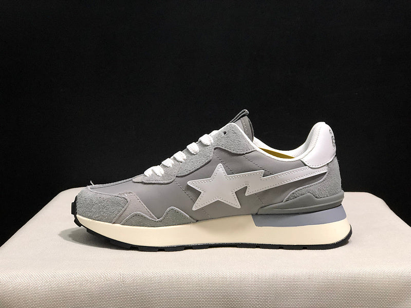 BAPE Road STA Sneaker | Grey / White