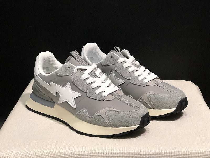 BAPE Road STA Sneaker | Grey / White