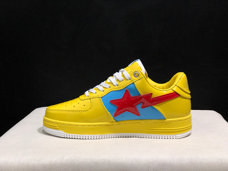 BAPE x Marvel Sta Low 'Yellow/Blue/Red' | Bapesta Collab