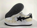 BAPE STA Low Sneaker | Snakeskin Embossed Leather