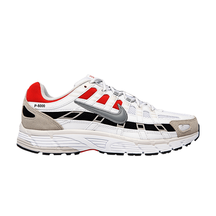 Nike P-6000 White University Red CV3038-100