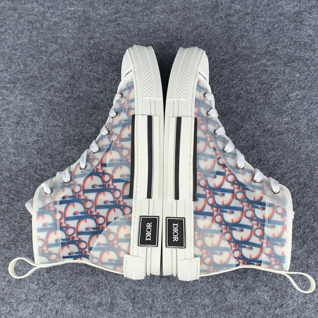 Dior B23 High Oblique Pixel - Blue Red'