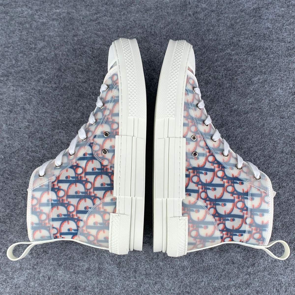 Dior B23 High Oblique Pixel - Blue Red'