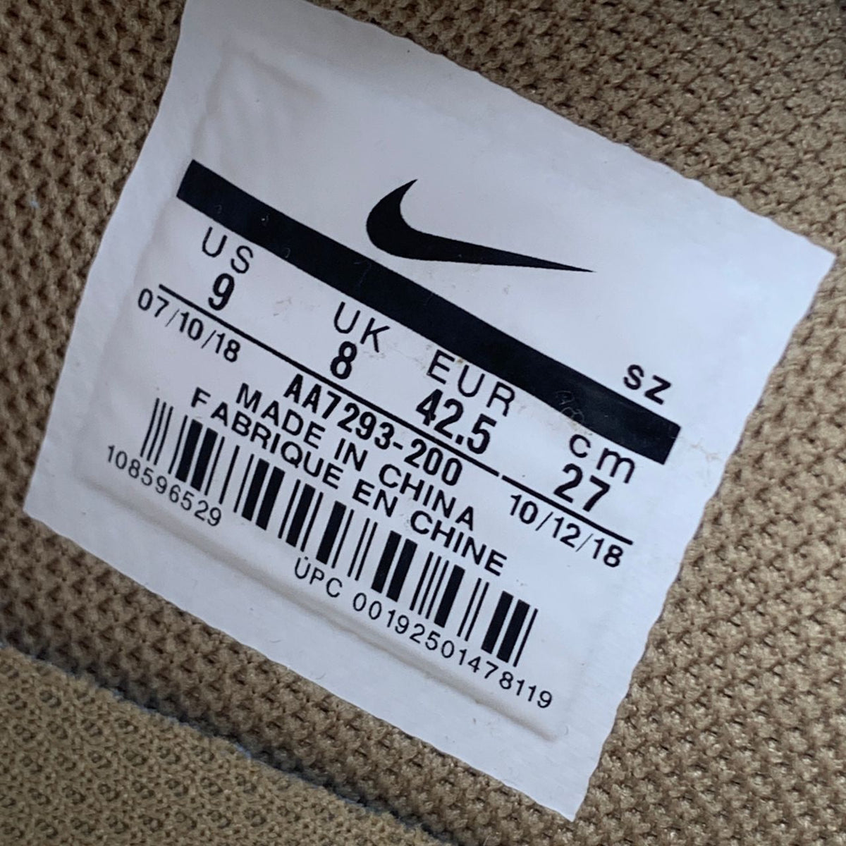Off-White x Air Max 90 'Desert Ore’