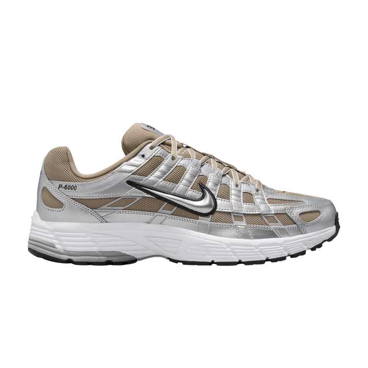 Nike P-6000 Khaki Metallic Silver HQ3030-200