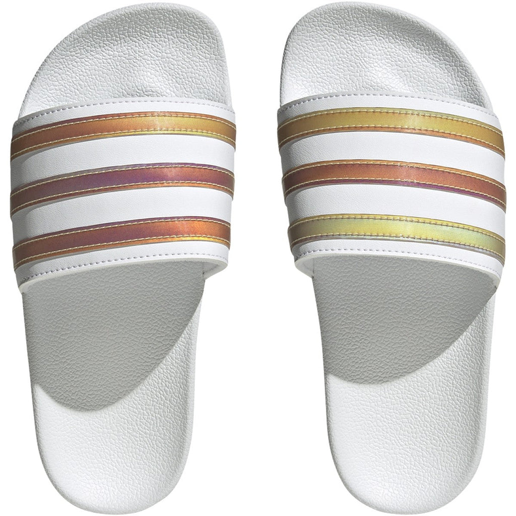 [ ] Grade School Adidas ADILETTE J HQ8547