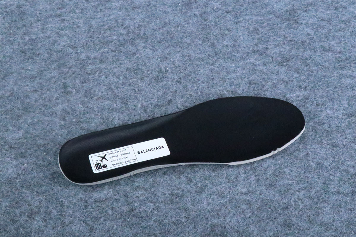 Custom Balenciaga Runner Sneaker LED 'Black White'