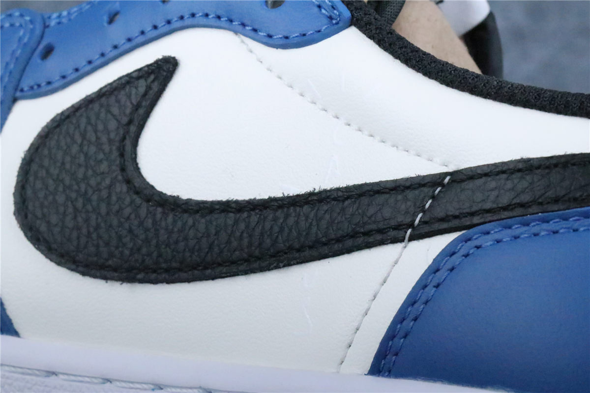 Custom Fragment Design x Travis Scott x Air Jordan 1 Low 'Royal Blue'
