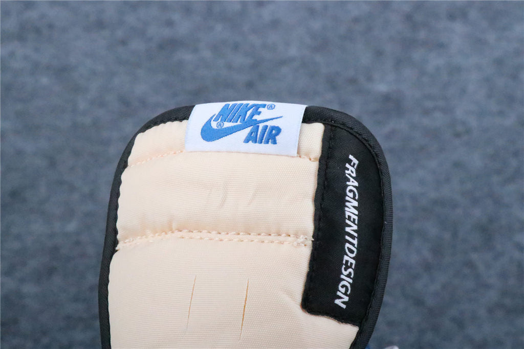 Custom Fragment Design x Travis Scott x Air Jordan 1 Low 'Royal Blue'
