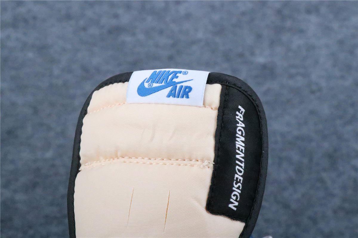Custom Fragment Design x Travis Scott x Air Jordan 1 Low 'Royal Blue'