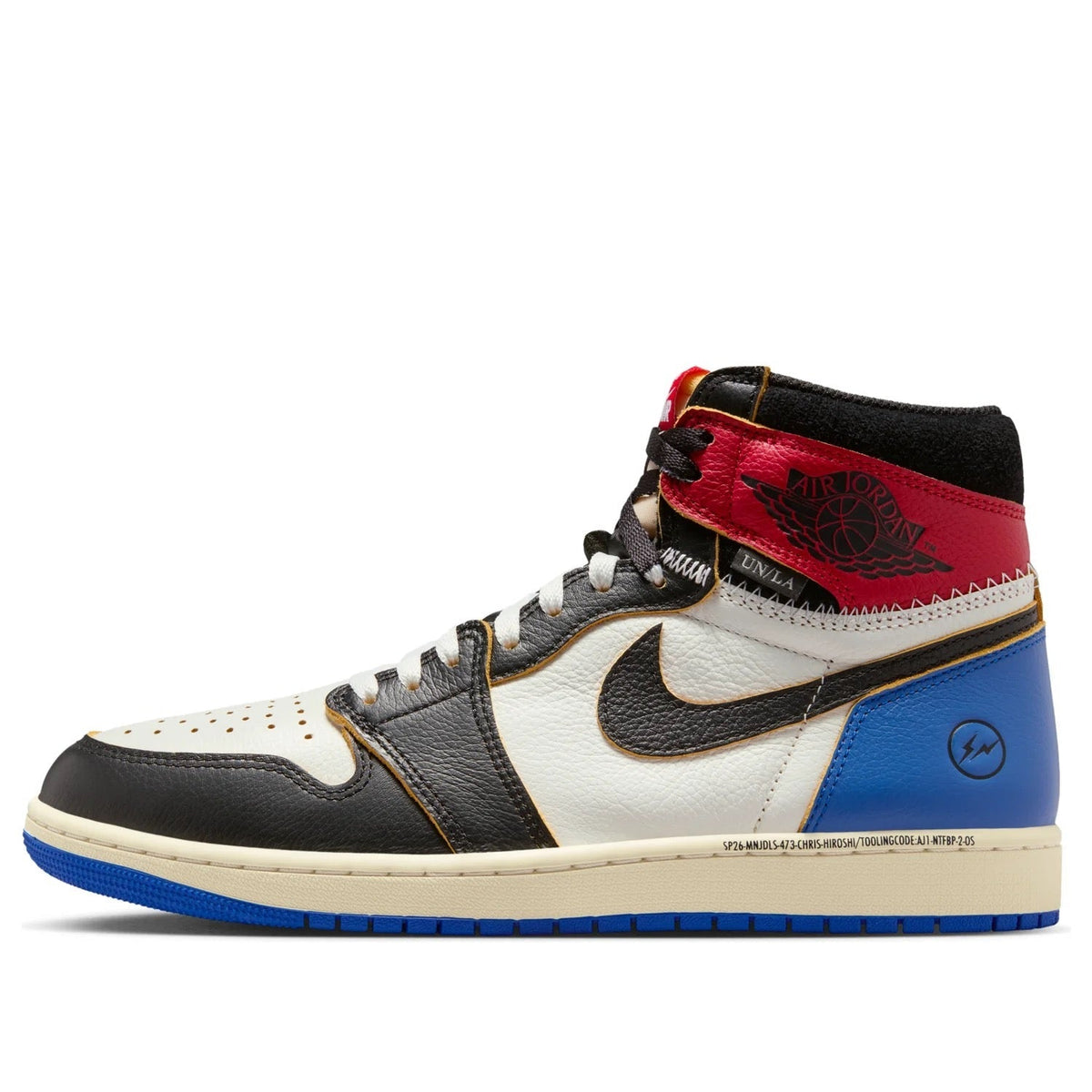 Fragment x Union x Air Jordan 1 High OG Black / White IO7847-002