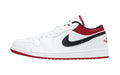 Air Jordan 1 Low White University Red Black 553558-118