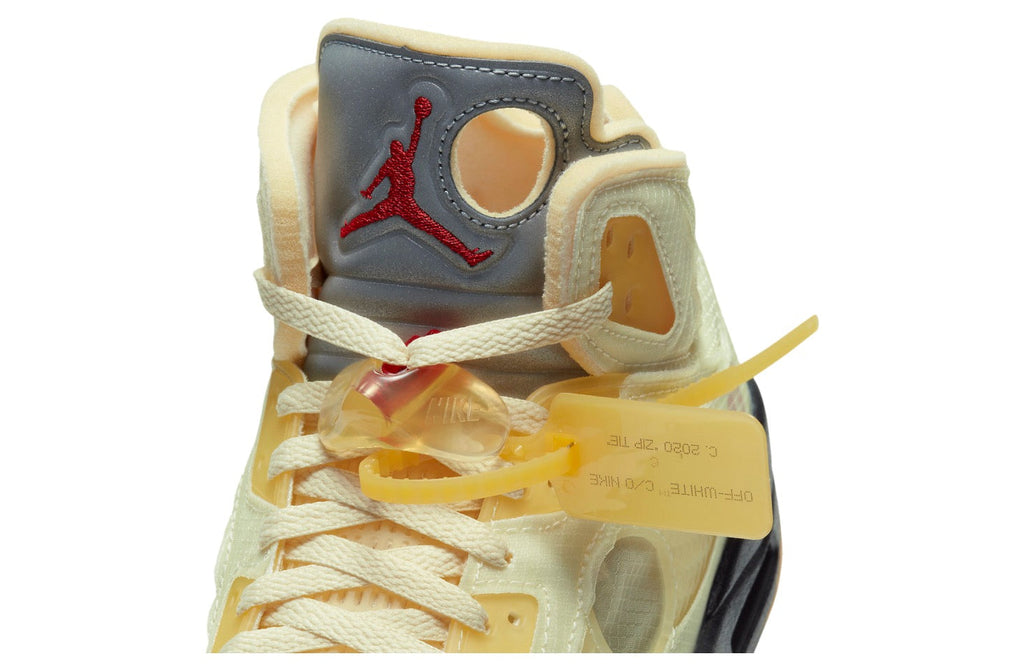 Off-White x Air Jordan 5 Sail DH8565-100