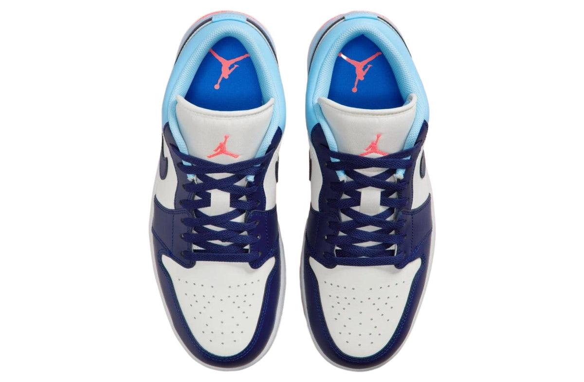 Air Jordan 1 Low Blue Chill 553558-149