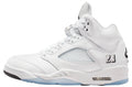 Air Jordan 5 White / Black / Metallic Silver HQ7978-103