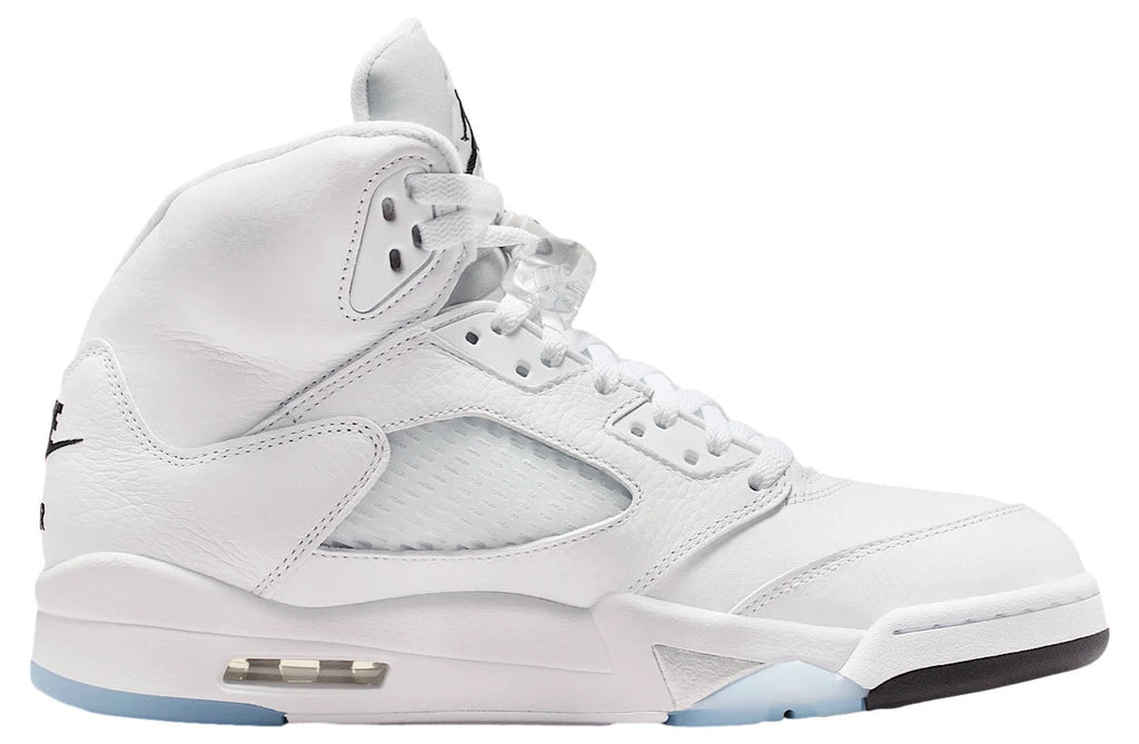 Air Jordan 5 White / Black / Metallic Silver HQ7978-103