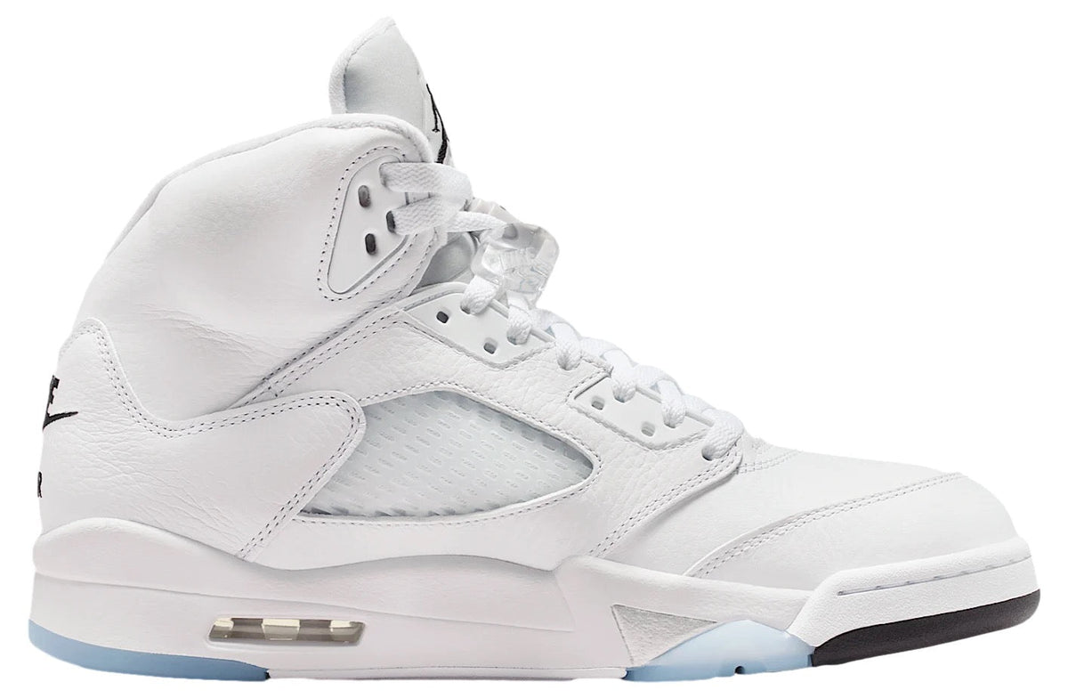Air Jordan 5 White / Black / Metallic Silver HQ7978-103