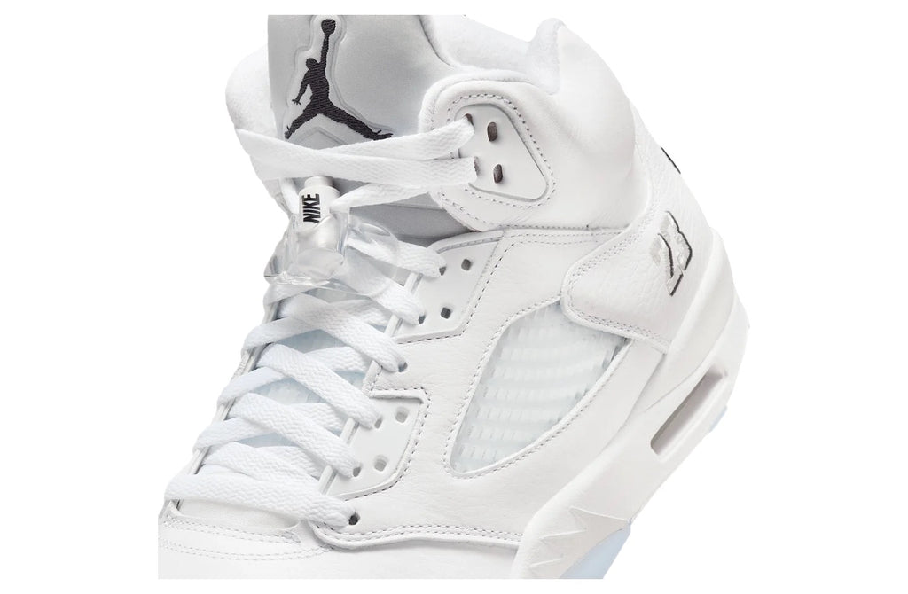 Air Jordan 5 White / Black / Metallic Silver HQ7978-103