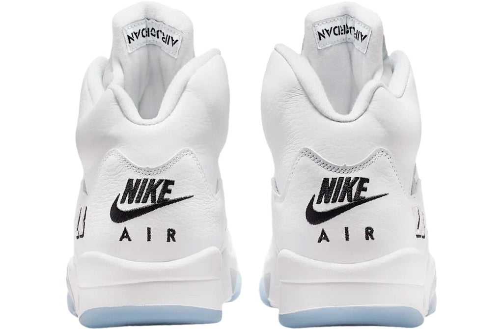 Air Jordan 5 White / Black / Metallic Silver HQ7978-103
