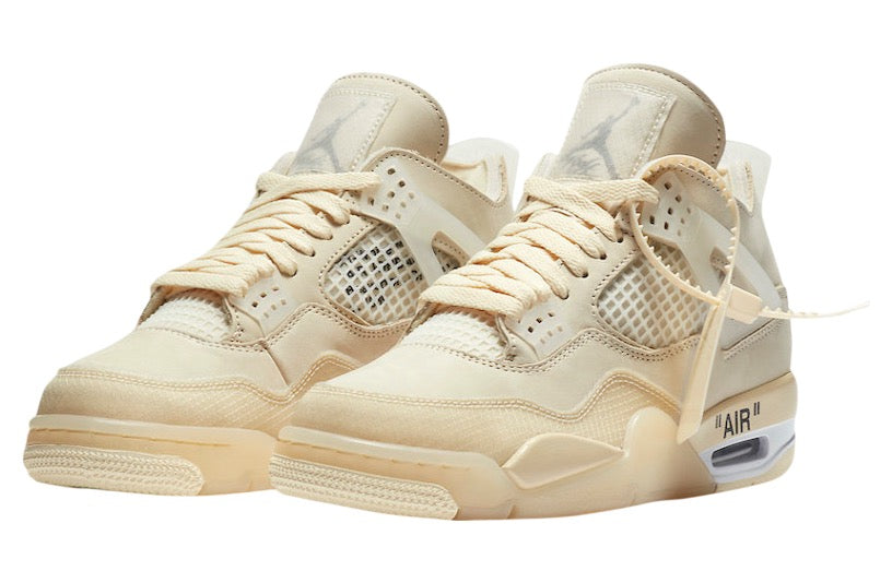 Off-White x Air Jordan 4 WMNS Sail CV9388-100