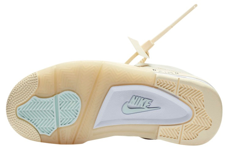 Off-White x Air Jordan 4 WMNS Sail CV9388-100