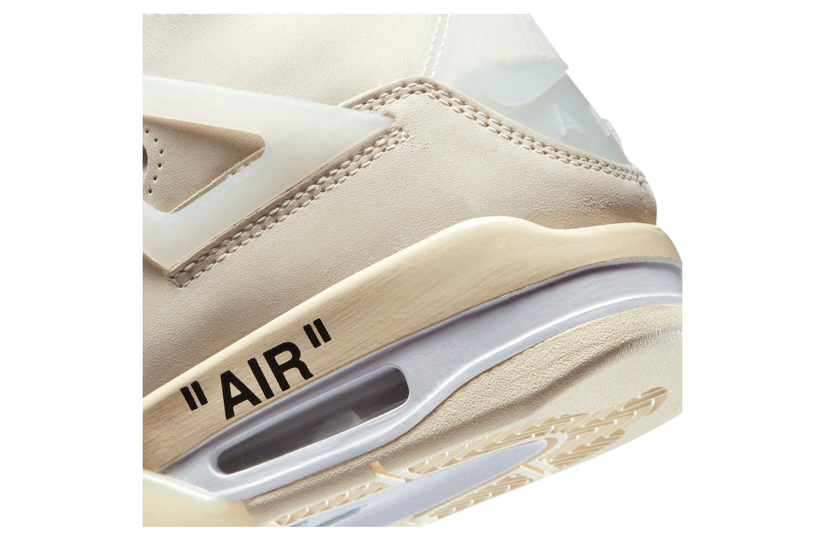 Off-White x Air Jordan 4 WMNS Sail CV9388-100